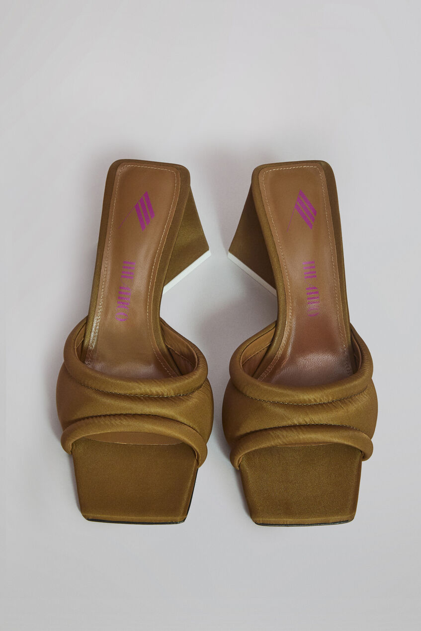 THE ATTICO "Devon" camel mule CAMEL 212WS910E023046