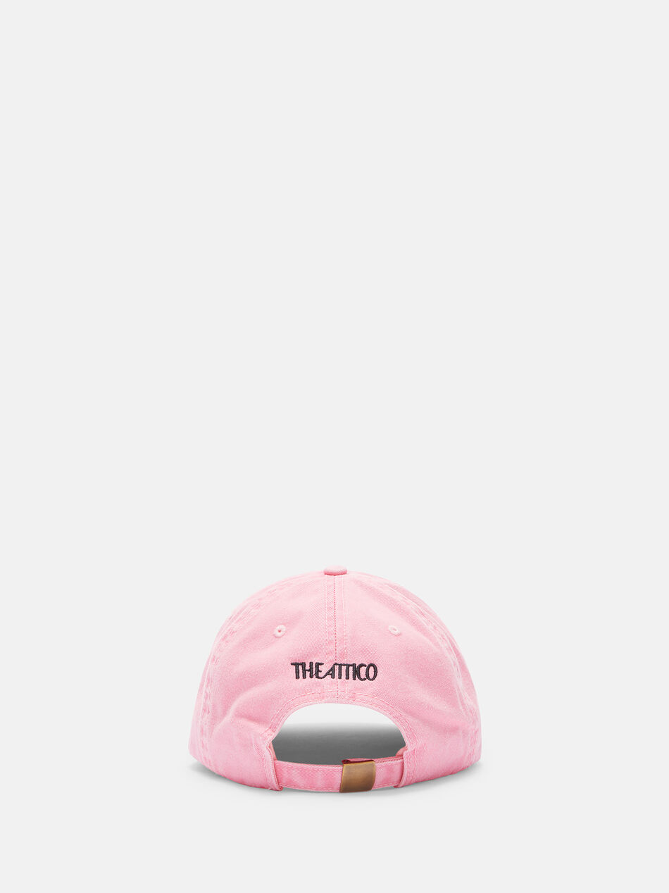 THE ATTICO Faded pink baseball hat Faded pink 247WAC34C104RM799