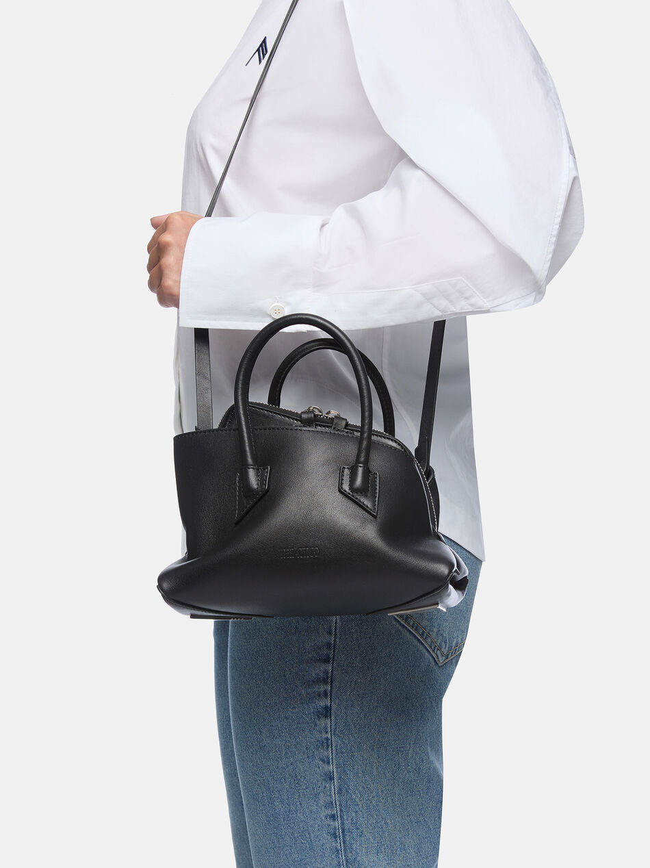 THE ATTICO ''La Passeggiata Mini'' black top handle Black 260WAH00063LBT019AA100