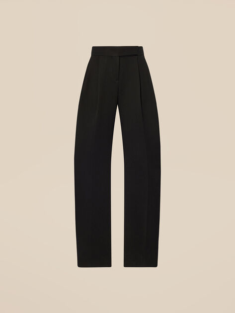 THE ATTICO Black long pants BLACK 246WCP177W049100