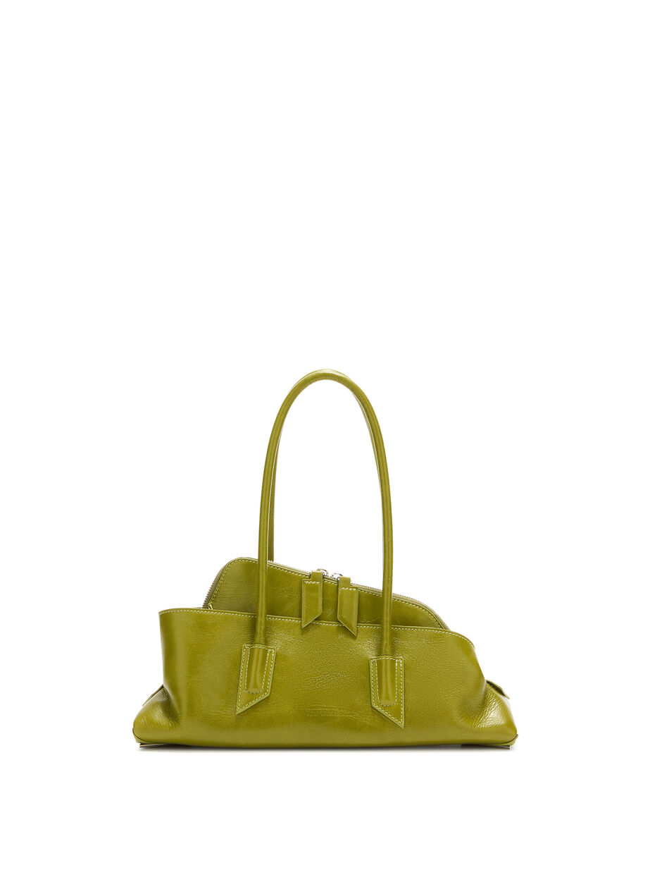 THE ATTICO ''La Passeggiata Small'' olive top handle OLIVE 260WAH00058LBT110AA124