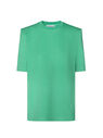 THE ATTICO ''Bella'' apple green t-shirt