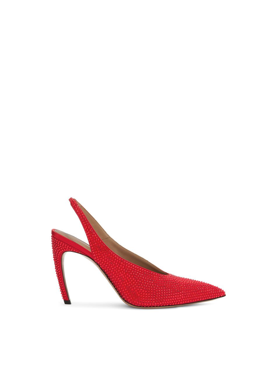 THE ATTICO ''Viper'' slingback red RED 251WSH00875EEE106TA010