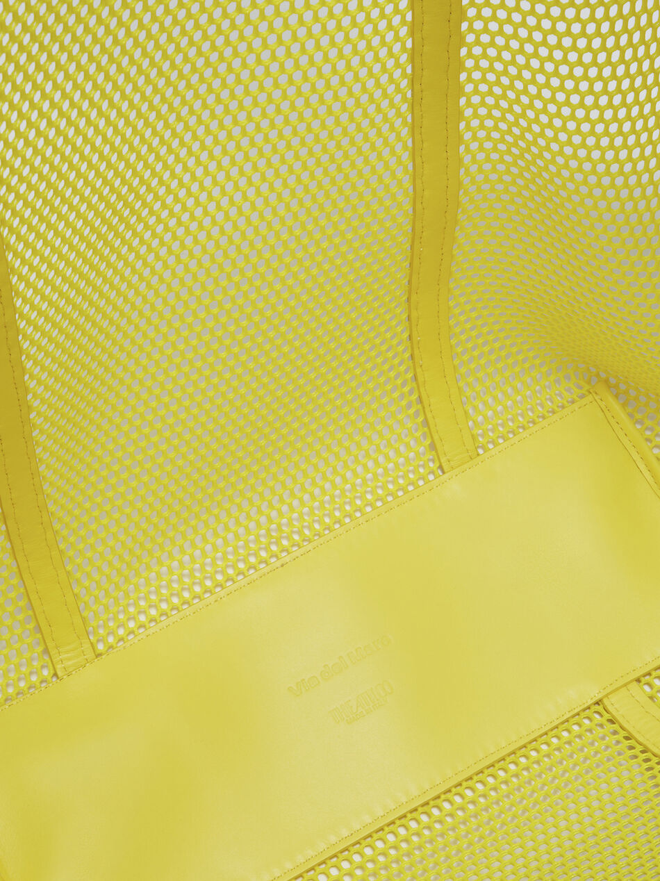 THE ATTICO ''Via del Mare'' yellow tote bag YELLOW 260WAH00053EEE102AA032