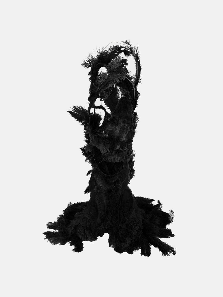 THE ATTICO Black long dress Black 260WCW00297EMB013RA100