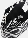 THE ATTICO ''7/7'' black and white shoulder bag WHITE/BLACK 227WAH37EL020020