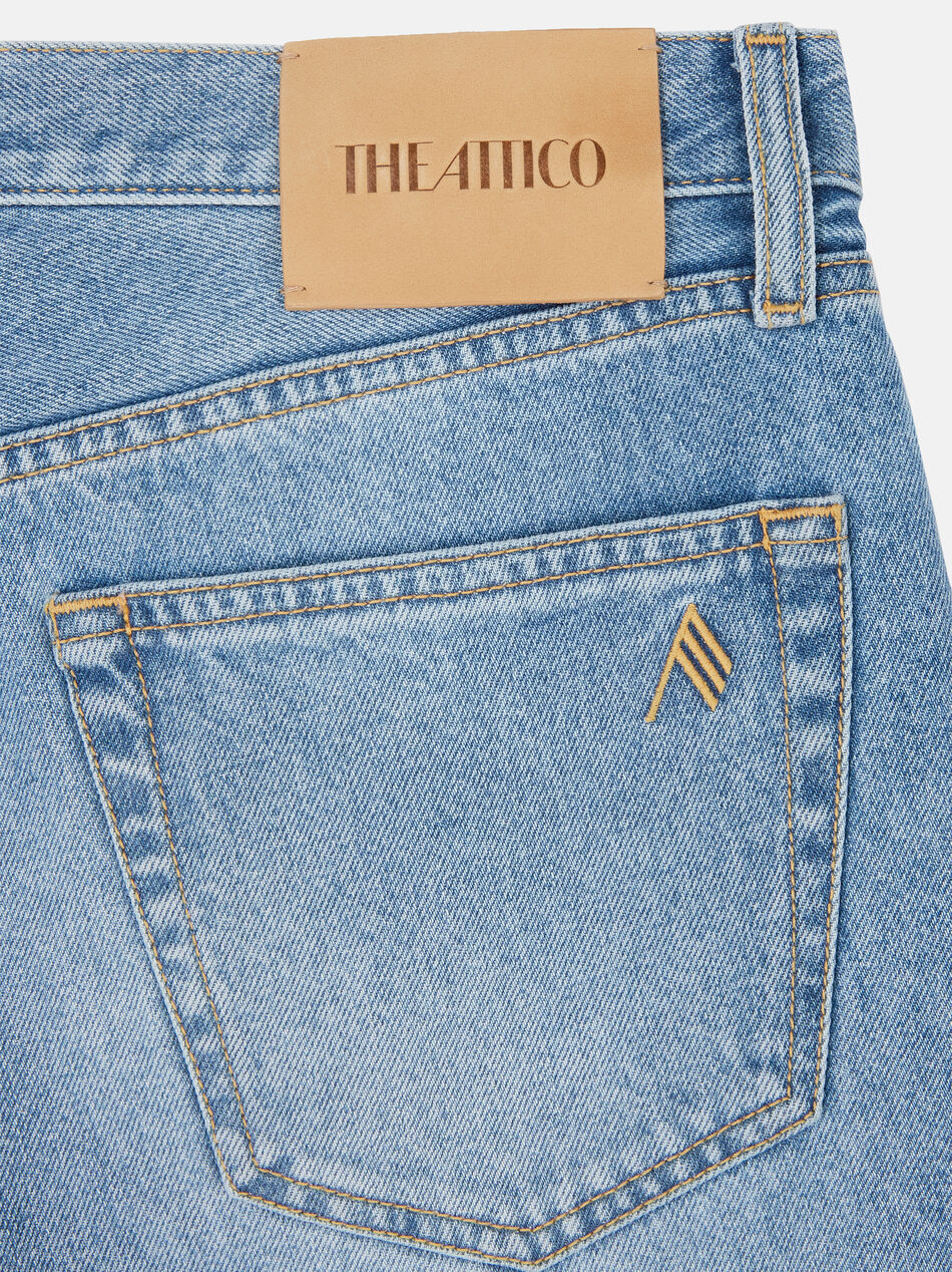 THE ATTICO Sky blue short pants SKY BLUE 250WCQ00005DDD085AA024