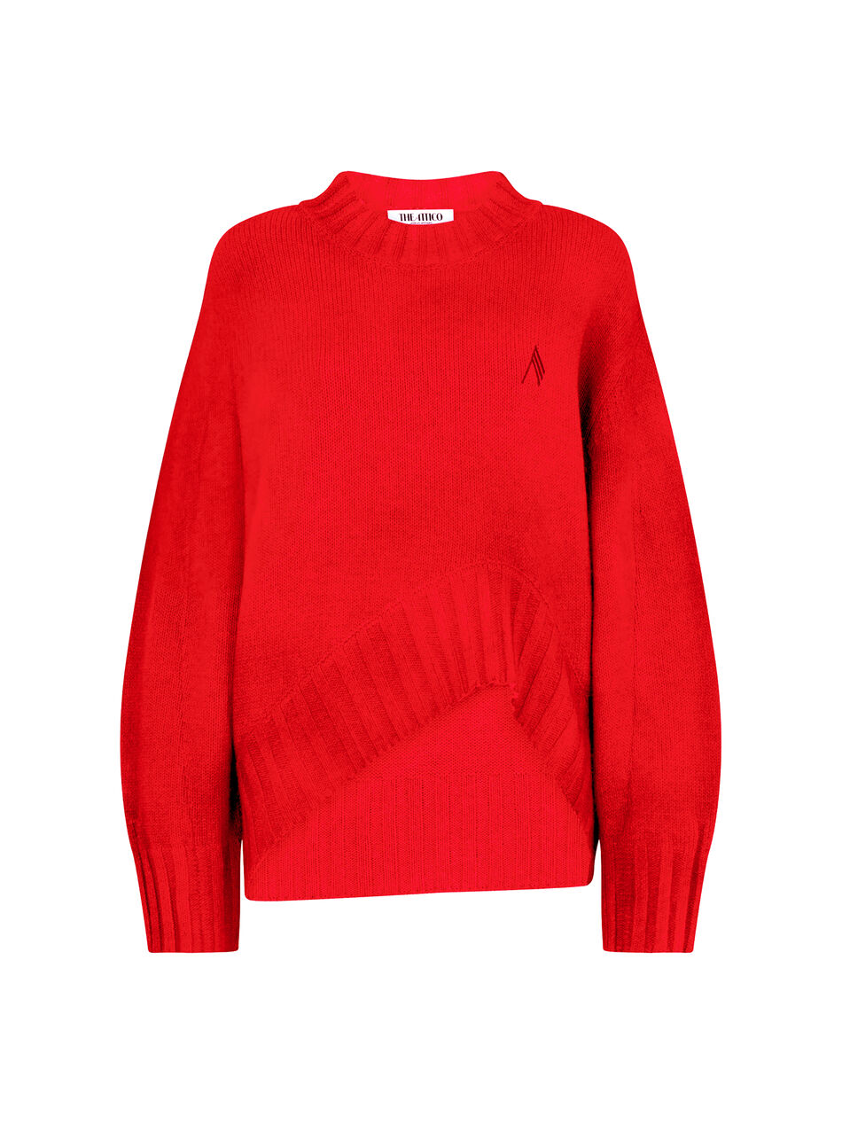 THE ATTICO Red sweater RED 260WCK00126KWS011AA010