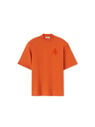 THE ATTICO "Kilie" orange t-shirt  238WCT173J032033