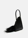 THE ATTICO ''Sunset'' black shoulder bag Black 241WAH44V015M100