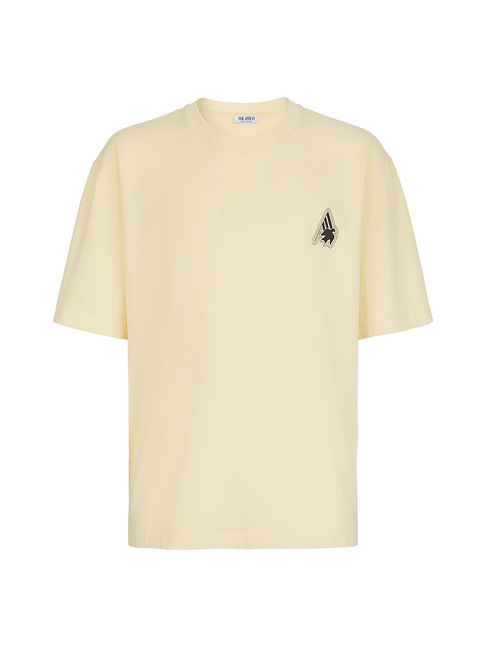 THE ATTICO The Attico Sant Ambroeus ivory t-shirt Ivory SPFWCT219J034507