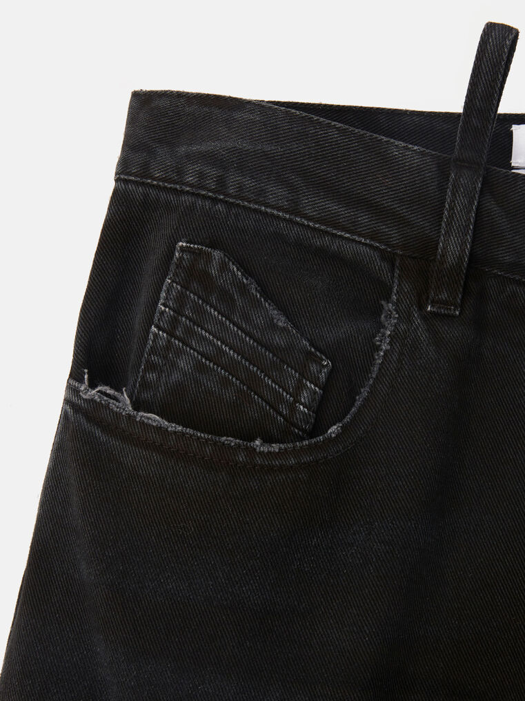 Shop Attico ''ashton'' Black Long Pants