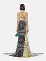 THE ATTICO "Dara" multicolor bandana long dress  238WCW83E084P021