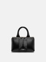 THE ATTICO ''Friday'' black mini handbag BLACK 231WAH02L019100