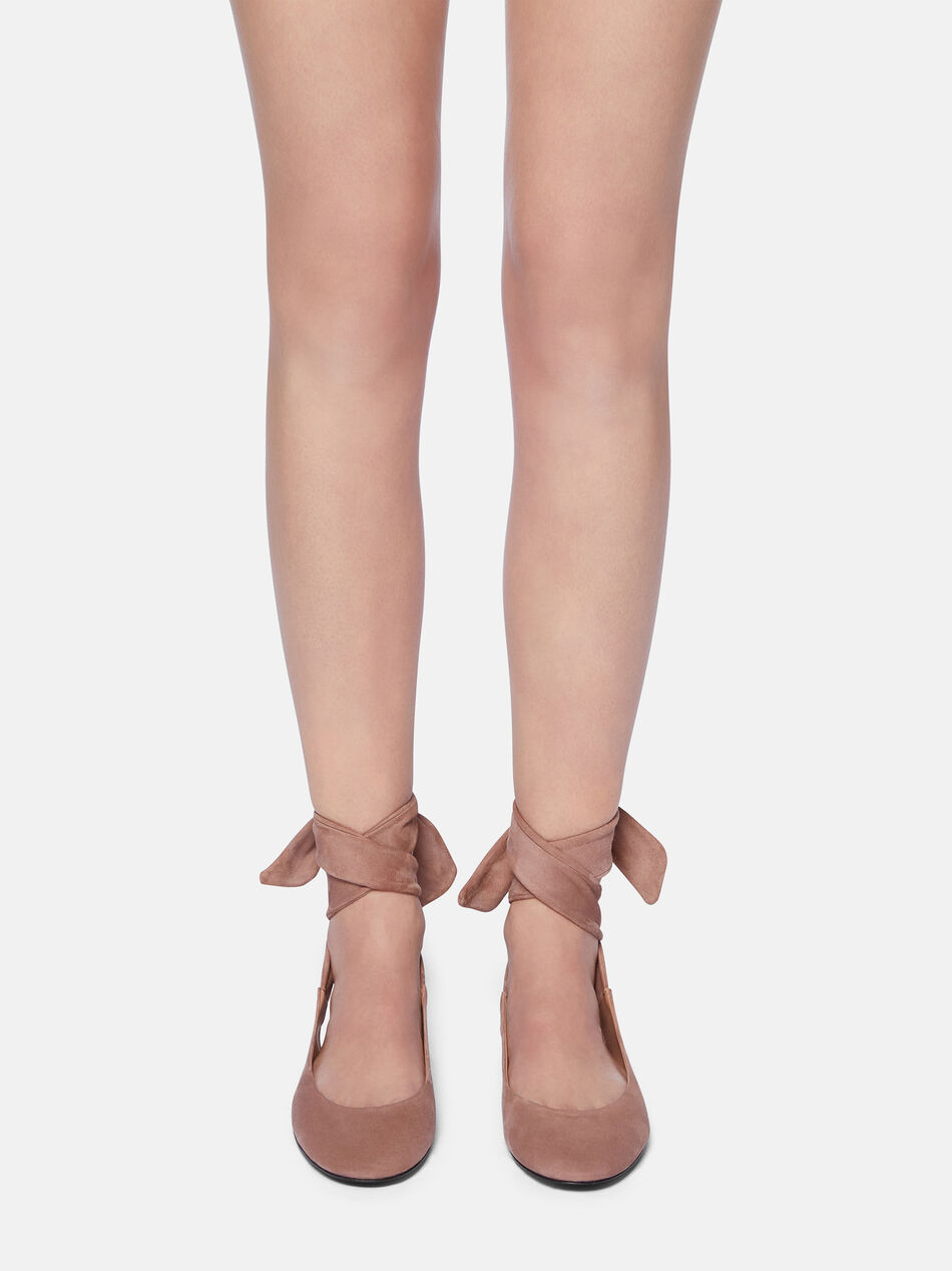 THE ATTICO ''Cloe'' mud ballerina Mud 250WSH00793LBT007AA326