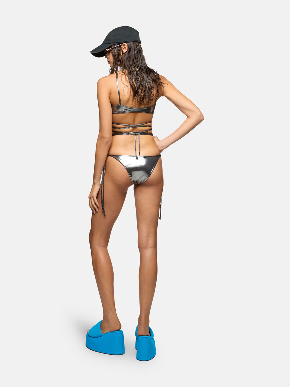 THE ATTICO Dark silver bikini Dark silver 260WBC00009PAA115CO651