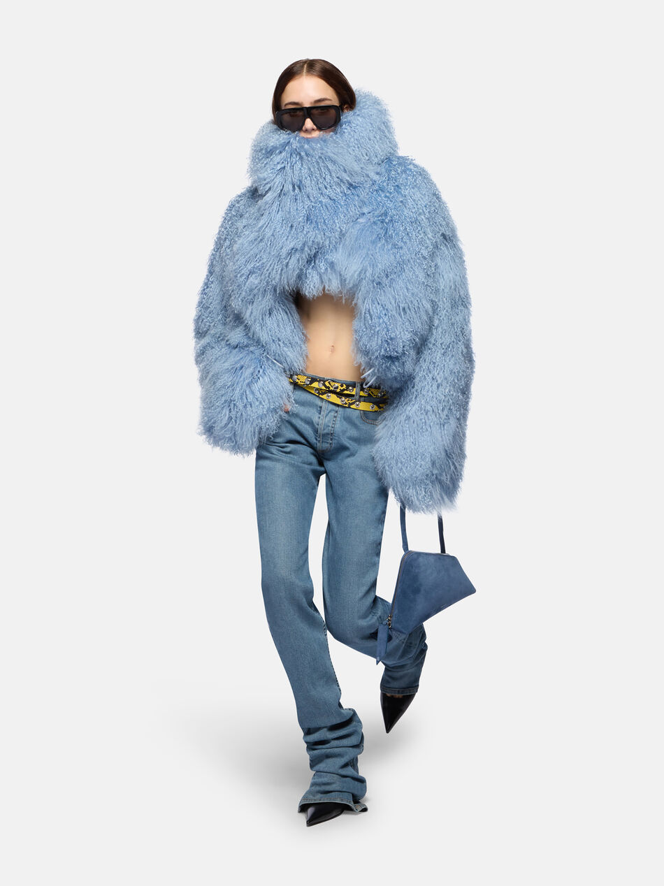 THE ATTICO Sky blue long pants SKY BLUE 250WCP00214DDD085AA024