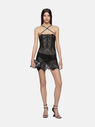 THE ATTICO Black mini dress Black 242WCA271H170100