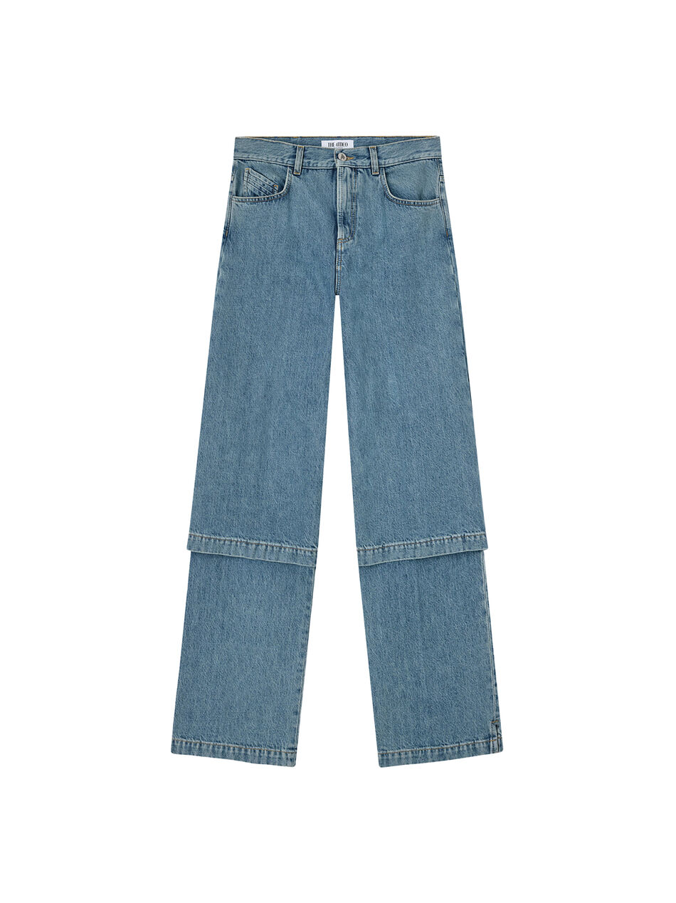 THE ATTICO Sky blue long pant SKY BLUE 260WCP00294DDD116AA024