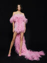 THE ATTICO ''Betul'' pink mini dress PINK 226WCW51H125026