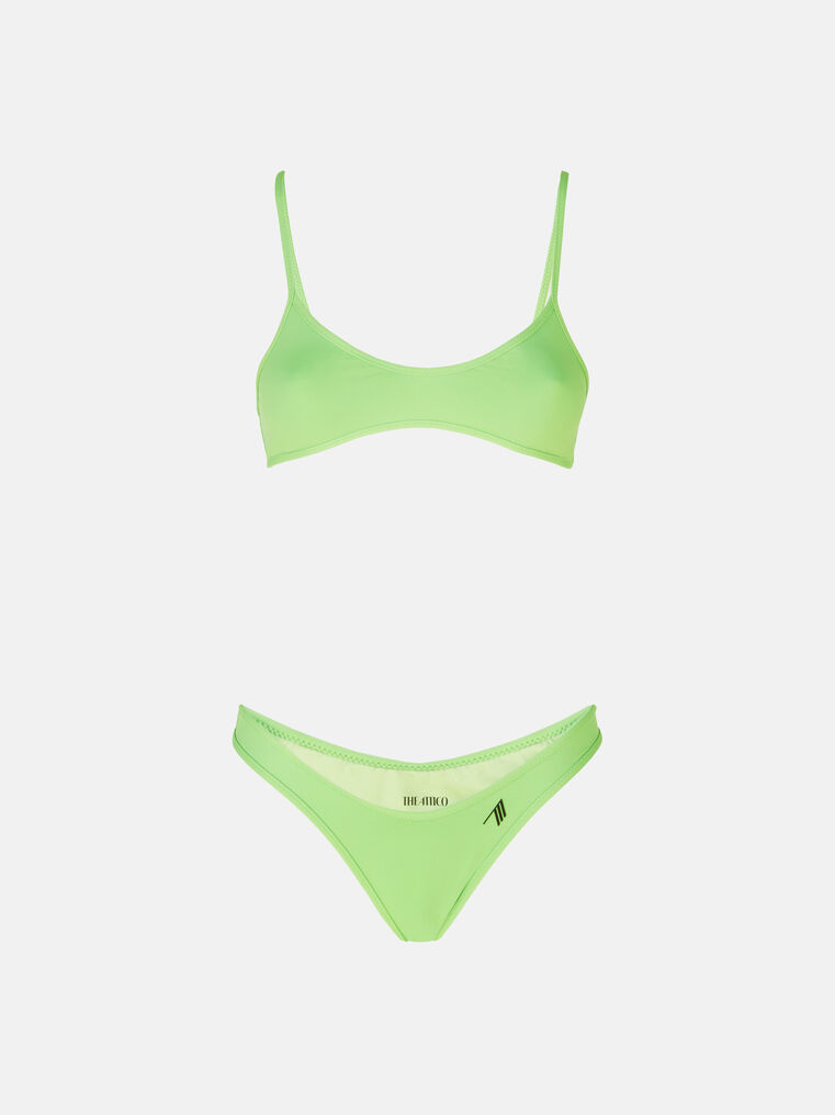 Shop Attico Bikini Acid Green
