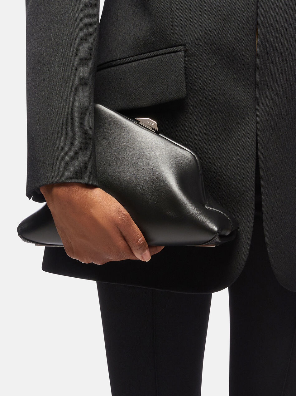 THE ATTICO ''Day Off  Small'' black clutch Black 251WAH00059LBT019AA100