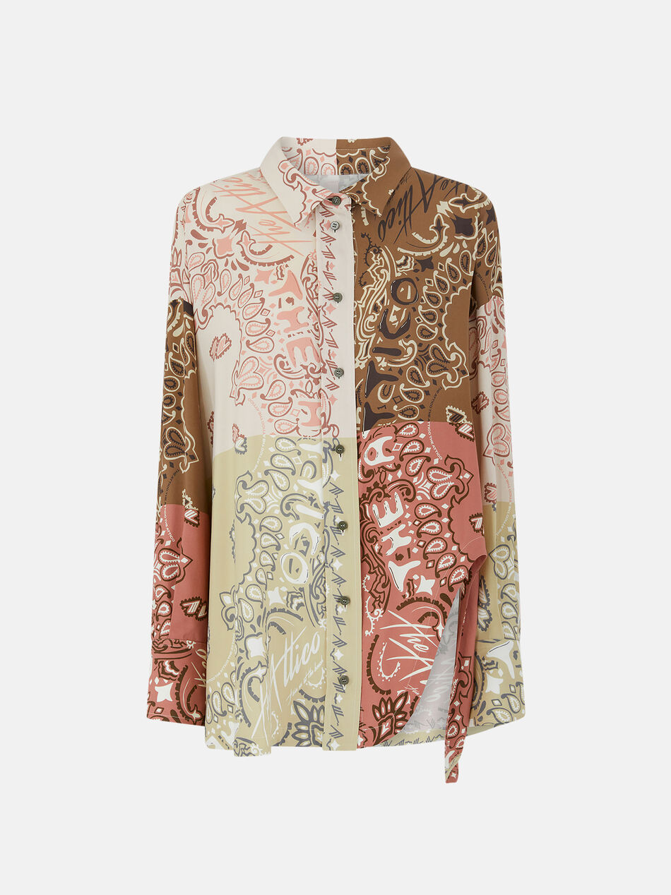 THE ATTICO Multicolor shirt MULTICOLOR 250WCH00015VVV091PR021