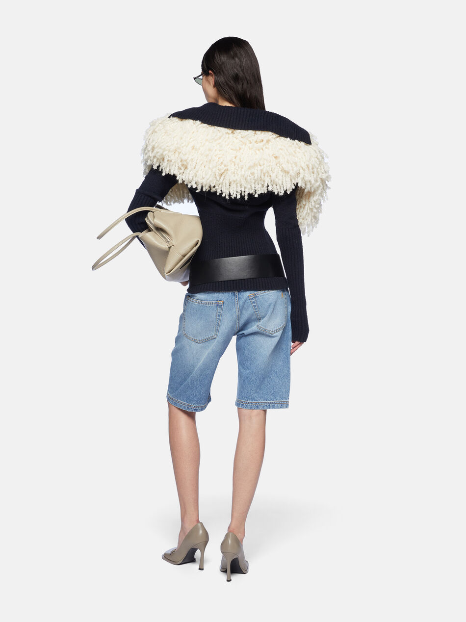 THE ATTICO Sky blue short pants SKY BLUE 250WCQ00005DDD085AA024