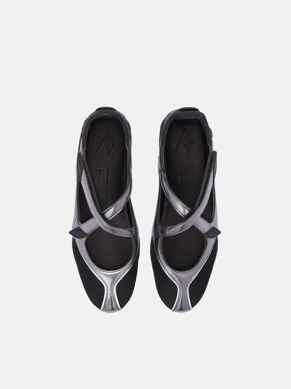 THE ATTICO ''Floor 01'' ballerina flat black Black 250WSH00871MIX024AA100