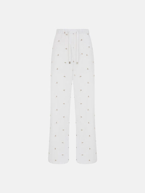 THE ATTICO White long pant White 250WCP00263CCC104MA001