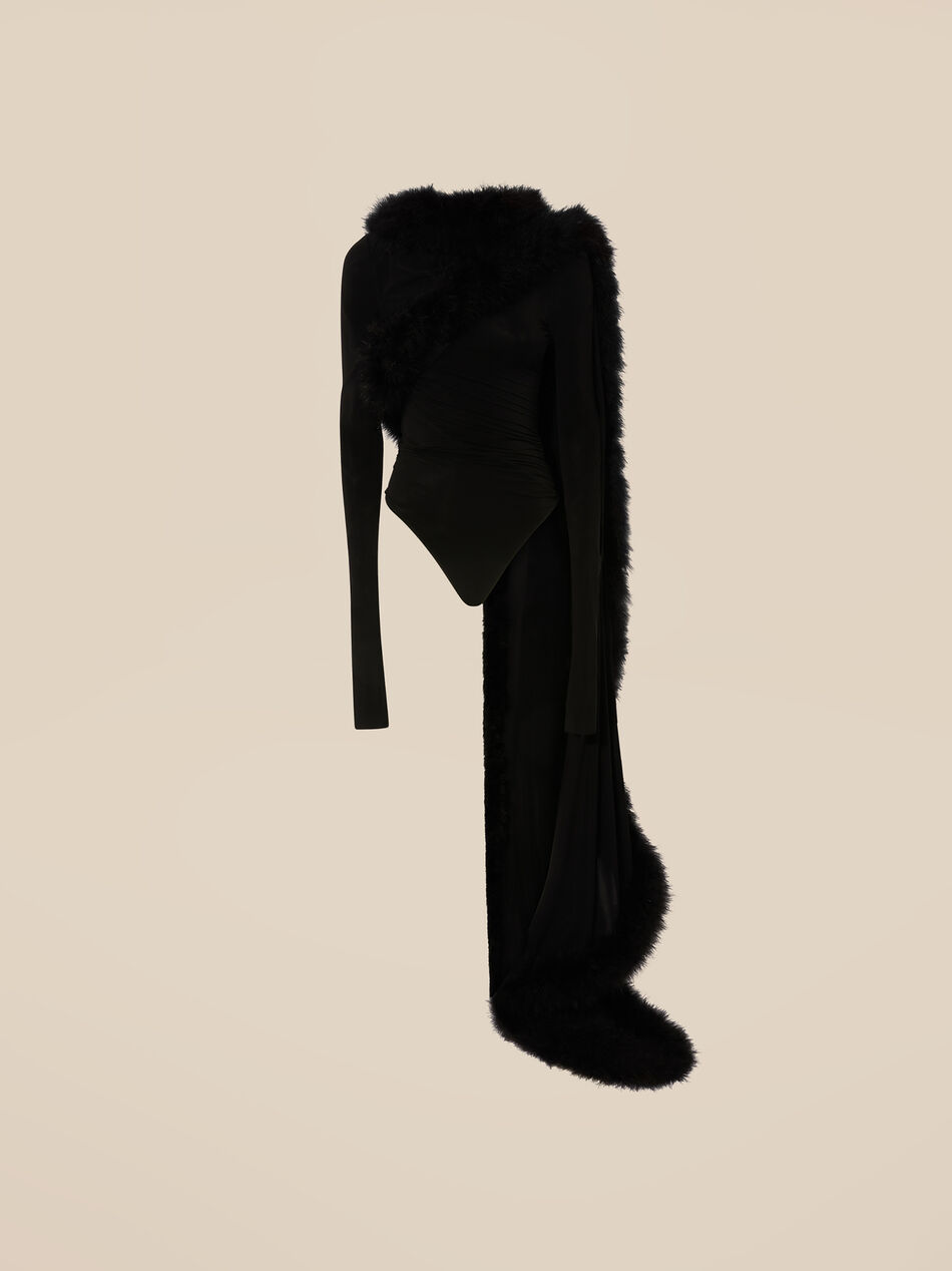 THE ATTICO Black body BLACK 246WCY14J042F100