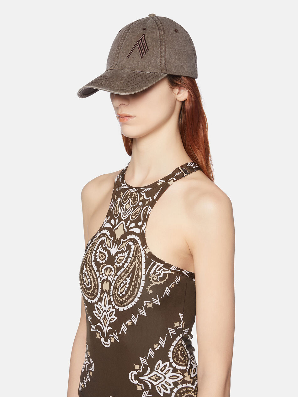 THE ATTICO Fade brown cap Faded brown SPEWAC34C104RL801