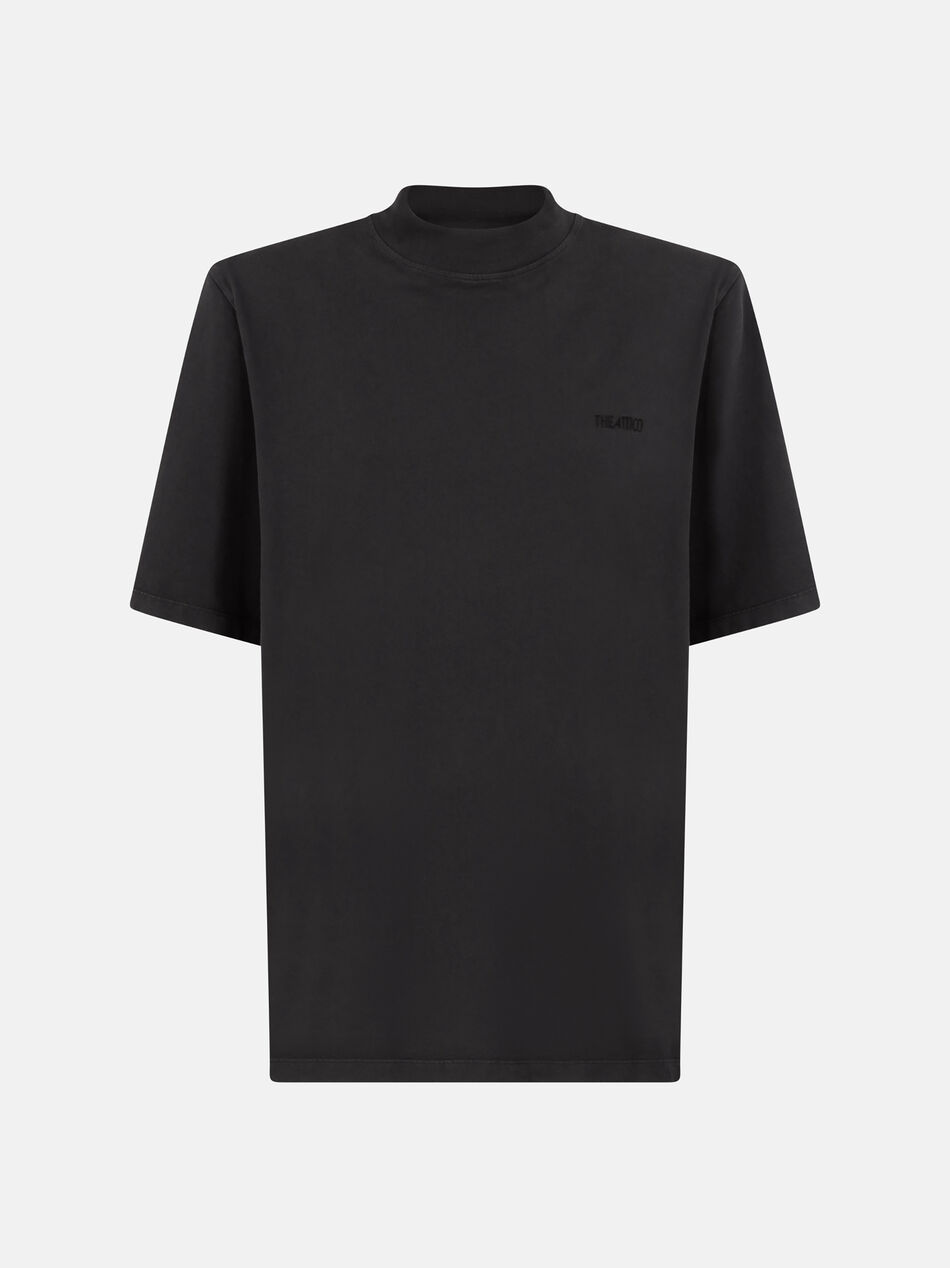THE ATTICO Faded black t-shirt Faded black 260WCT00360JJJ025AA615
