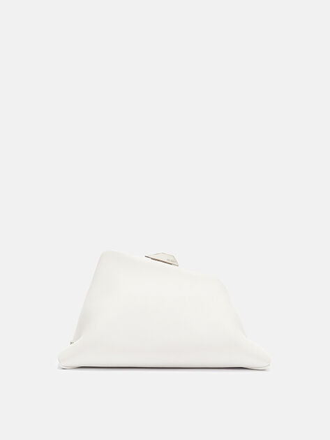 THE ATTICO ''Day Off'' white shoulder bag WHITE 246WAH49L001001