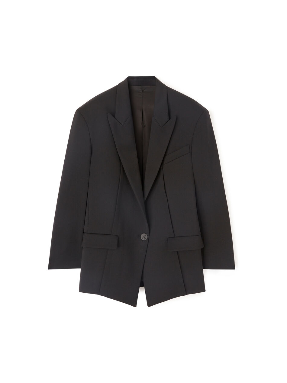 THE ATTICO ''Glen'' black blazer BLACK 236WCG46W041100