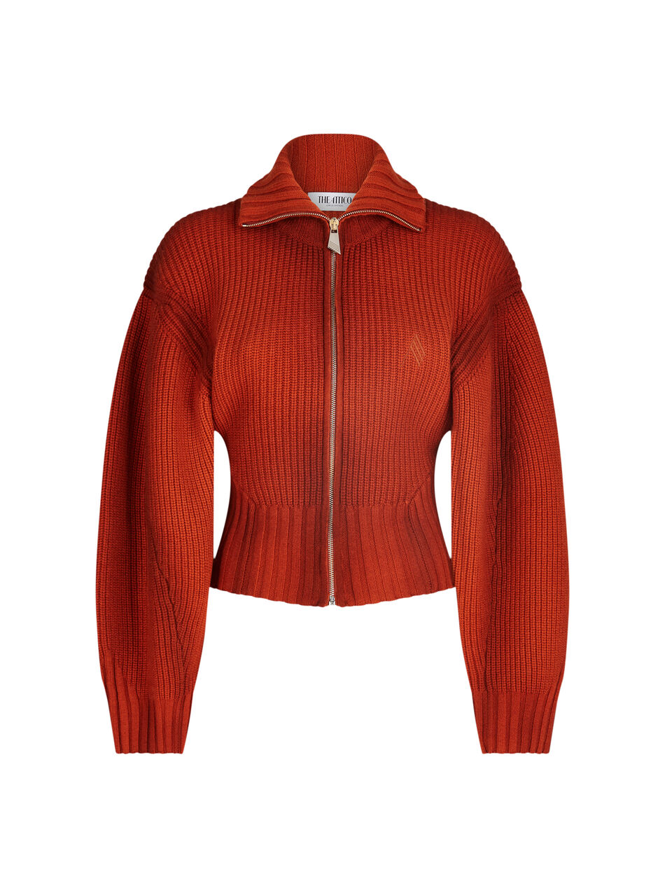 THE ATTICO Rust cardigan RUST 251WCD00009KWS010SP107