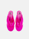 THE ATTICO ''Rem'' fuchsia thong sandal FUCHSIA 236WS756V007008