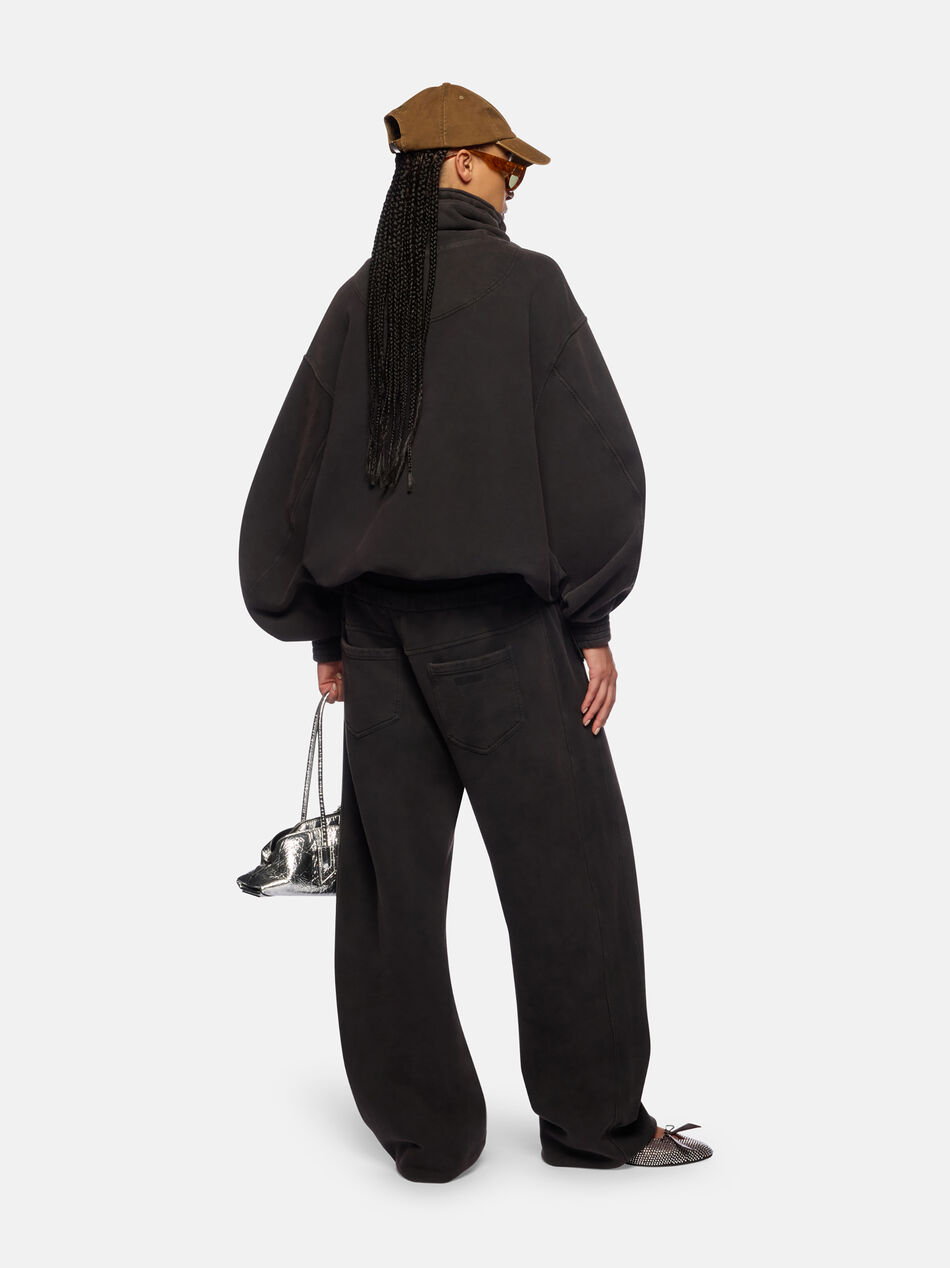 THE ATTICO Faded black blouson Faded black 260WCB00091JJF003AA615