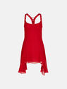 THE ATTICO Red mini dress Red 242WCA257E094010