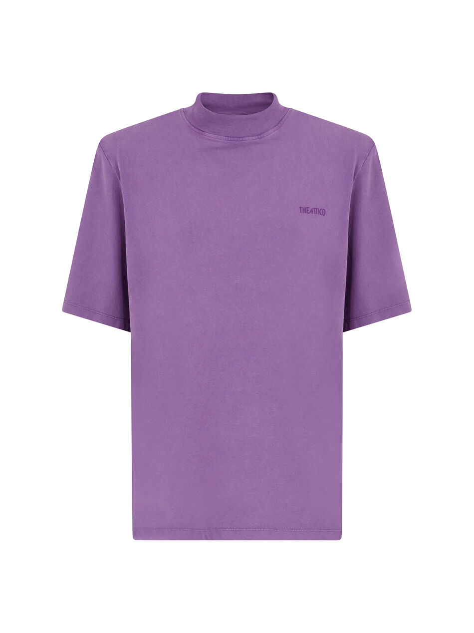 THE ATTICO Dark purple t-shirt Dark purple 260WCT00360JJJ025AA868