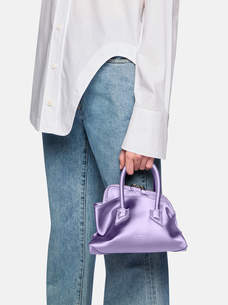 THE ATTICO ''La Passeggiata Mini'' lilac top handle LILAC 260WAH00063PCA001AA011