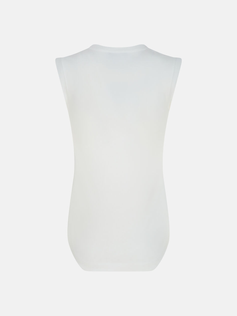 THE ATTICO "Reese'' white tank top WHITE 250WCN00003JJJ025AA001