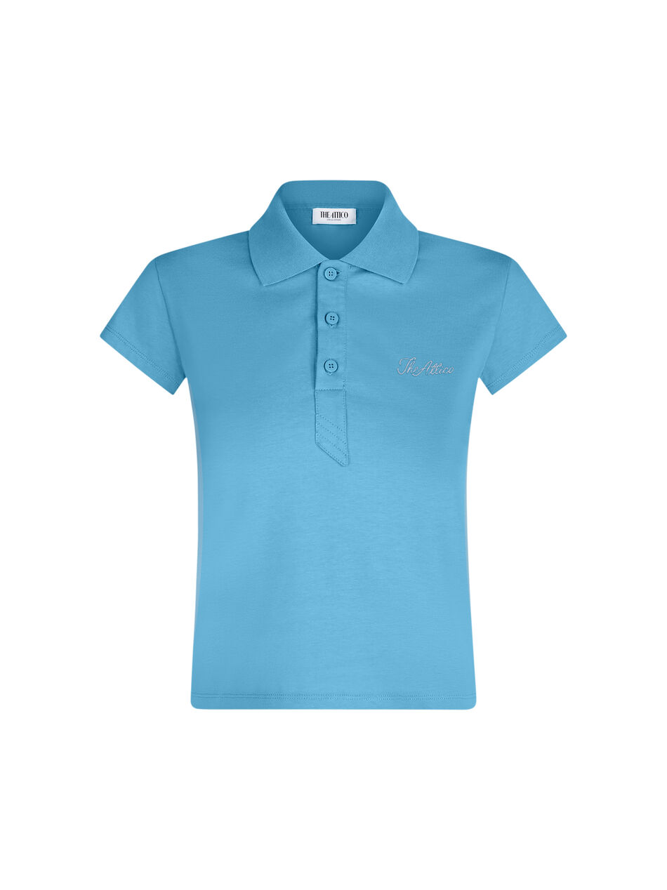 THE ATTICO Blue t-shirt BLUE 251WCT00358JJJ025AA015