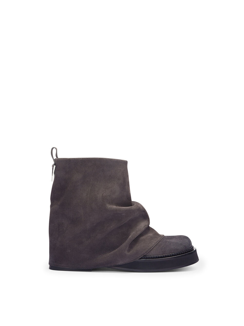 THE ATTICO ''Mini Robin'' dark grey combat boot Dark grey 248WS832L108233