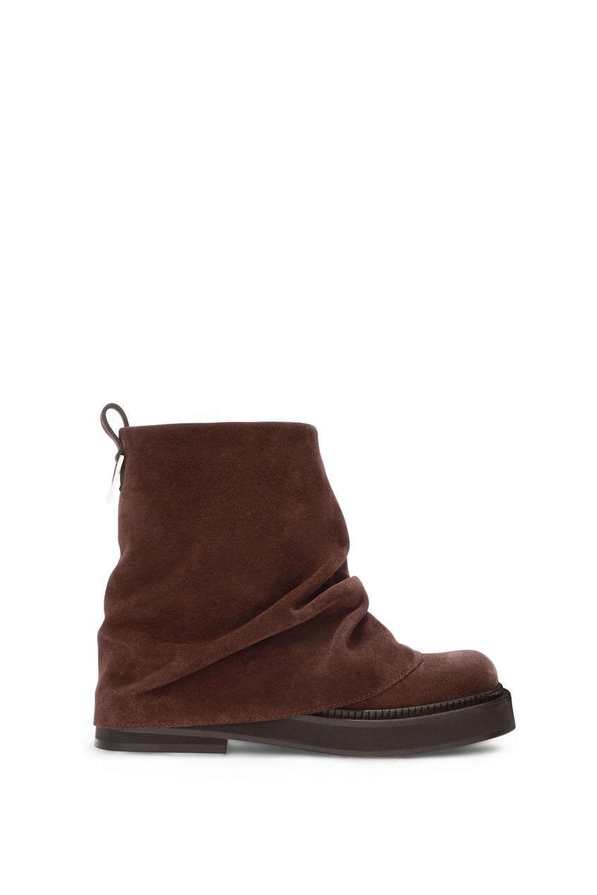 THE ATTICO ''Mini Robin'' brown combat boot BROWN 251WSH00832LBT040AA064