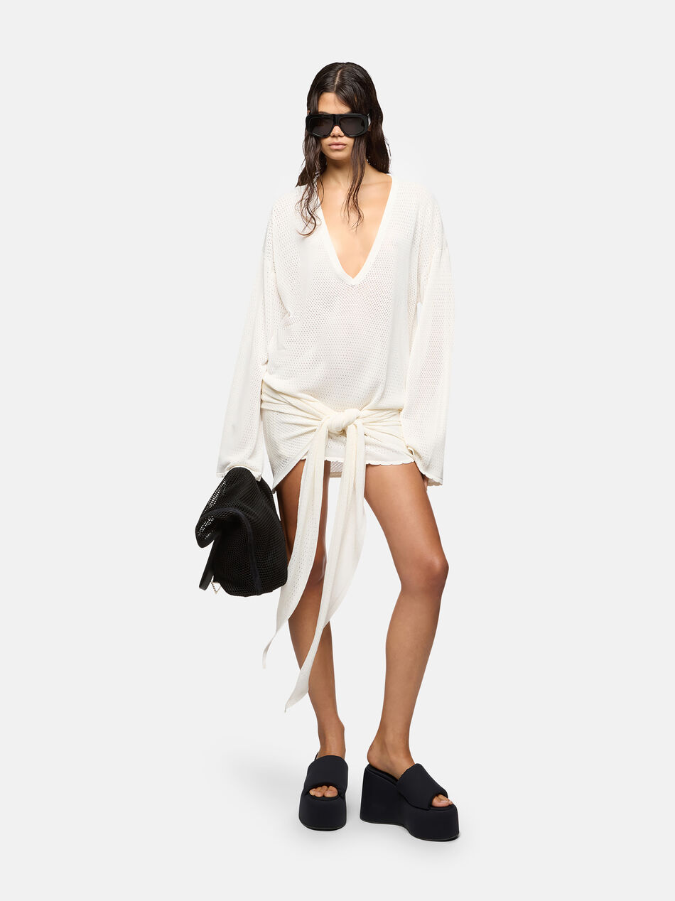 THE ATTICO White mini dress White 260WCA00418VVV092AA001