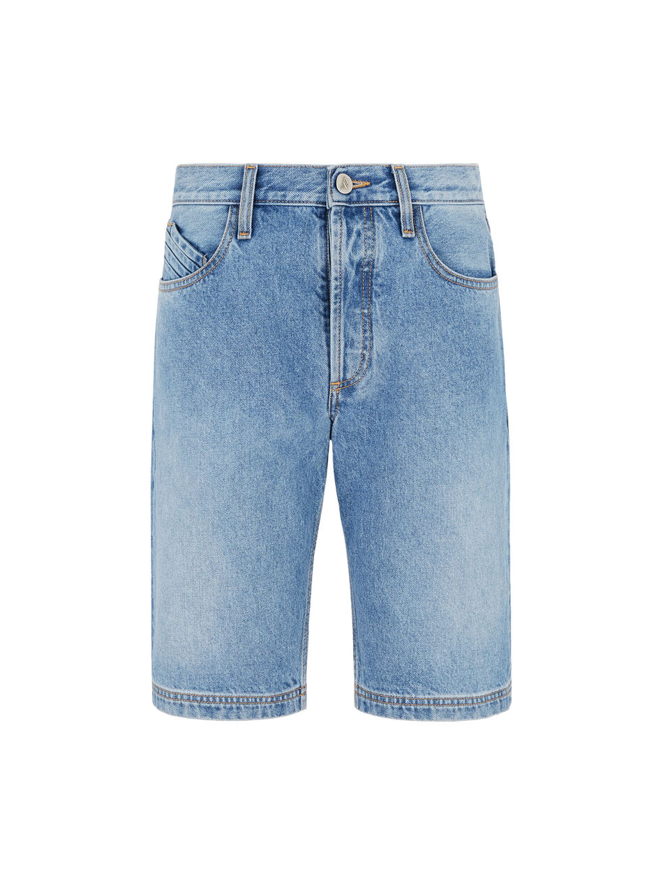 THE ATTICO Sky blue short pants SKY BLUE 250WCQ00005DDD085AA024