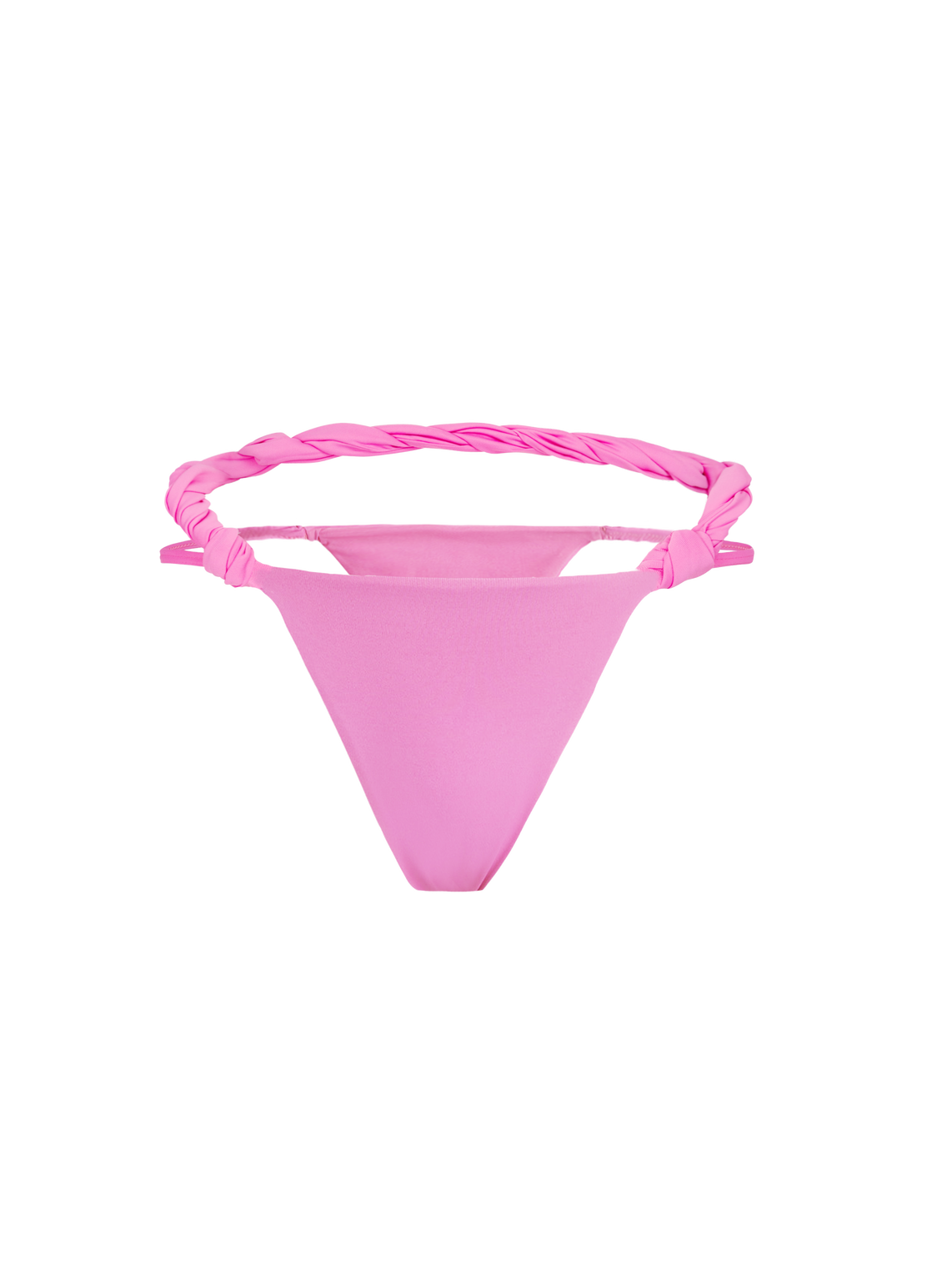 THE ATTICO Matte baby pink bikini bottom 4