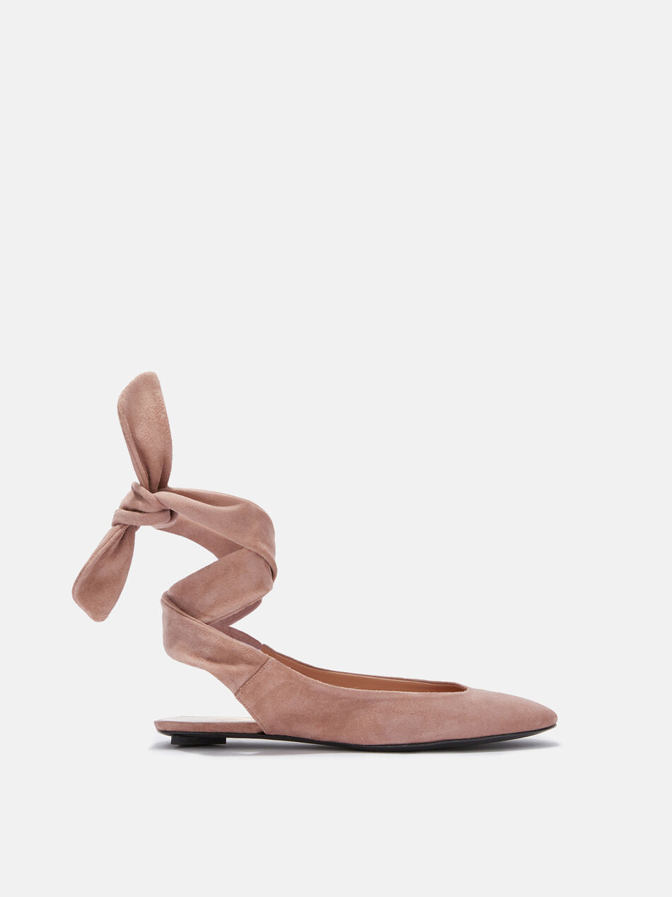 THE ATTICO ''Cloe'' mud ballerina Mud 250WSH00793LBT007AA326