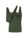 THE ATTICO Ivy green top Ivy Green 246WCT260J043152